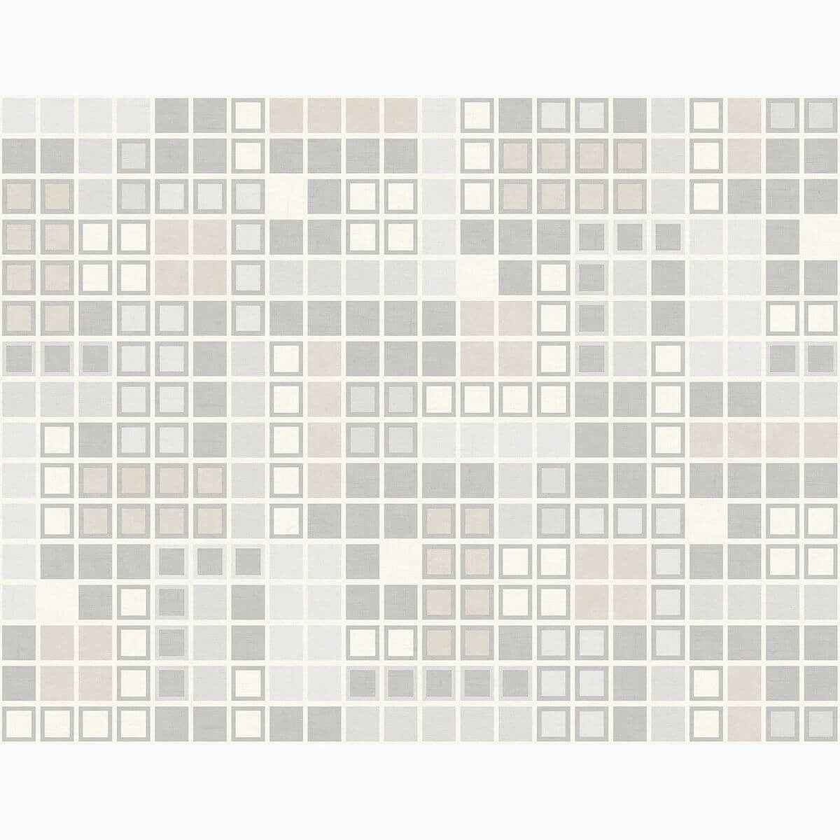 Bantry Light Grey Geometric Wallpaper - York Wallcoverings - 2949-60708 - York Wallcoverings Wallpaper