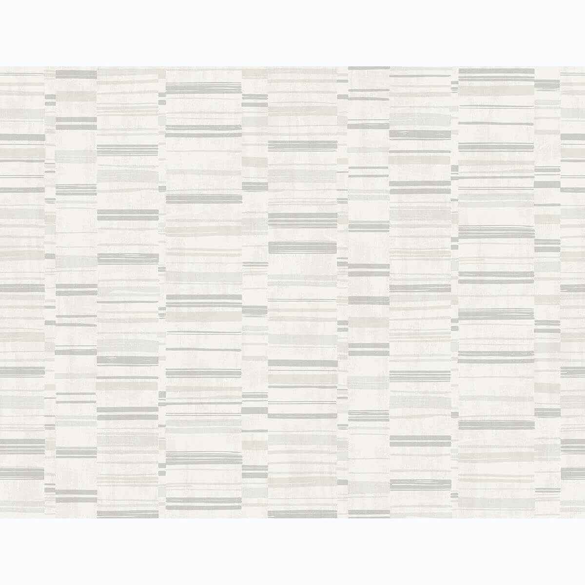 Fresnaye Light Grey Linen Stripe Wallpaper - York Wallcoverings - 2949-60806 - York Wallcoverings Wallpaper