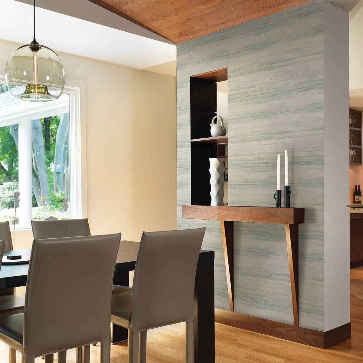 Sandhurst Seafoam Abstract Stripe Wallpaper - York Wallcoverings - 2949-60904 - York Wallcoverings Wallpaper