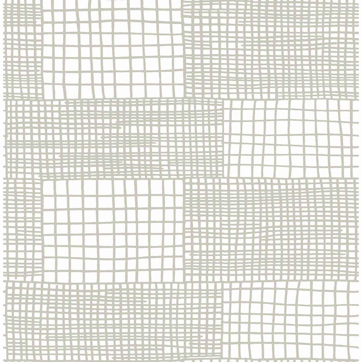 Maxwell Grey Geometric Wallpaper - York Wallcoverings - 2903-25821