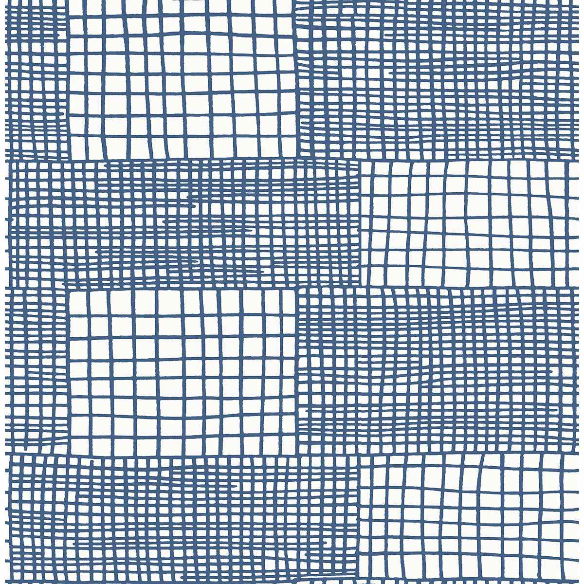 Maxwell Blue Geometric Wallpaper - York Wallcoverings - 2903-25822 - York Wallcoverings Wallpaper