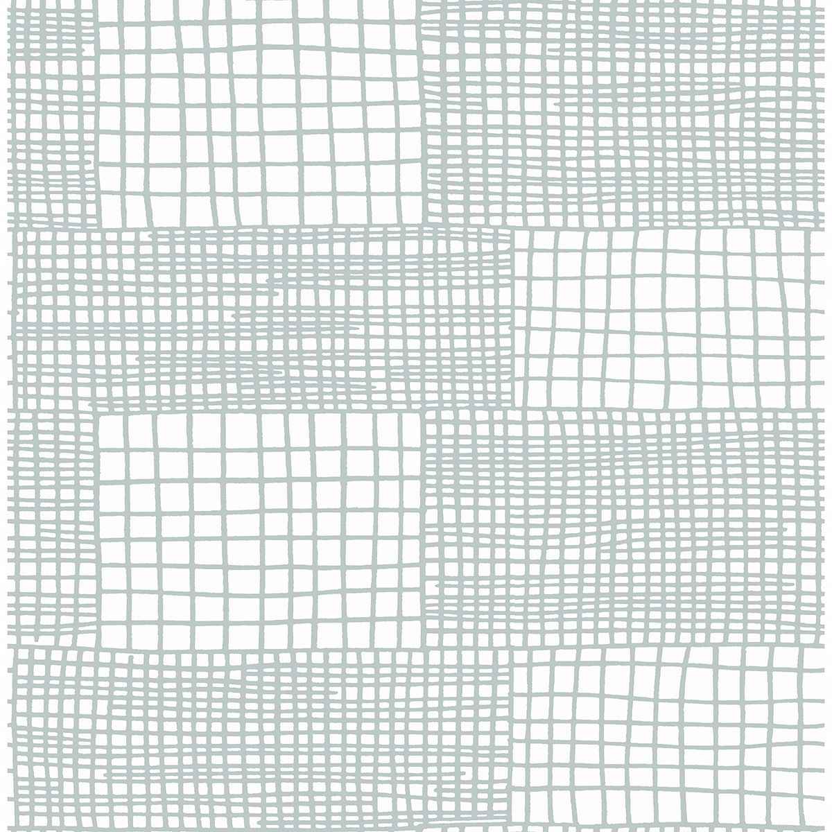Maxwell Aqua Geometric Wallpaper - York Wallcoverings - 2903-25823 - York Wallcoverings Wallpaper