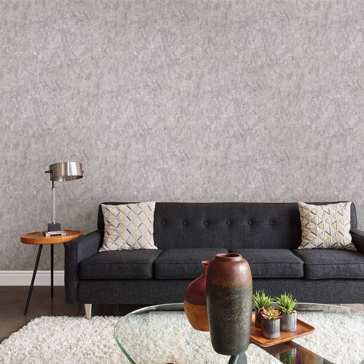 verona-light-grey-patina-texture-wallpaper-york-wallcoverings-2910-2703 - York Wallpaper Wallpaper