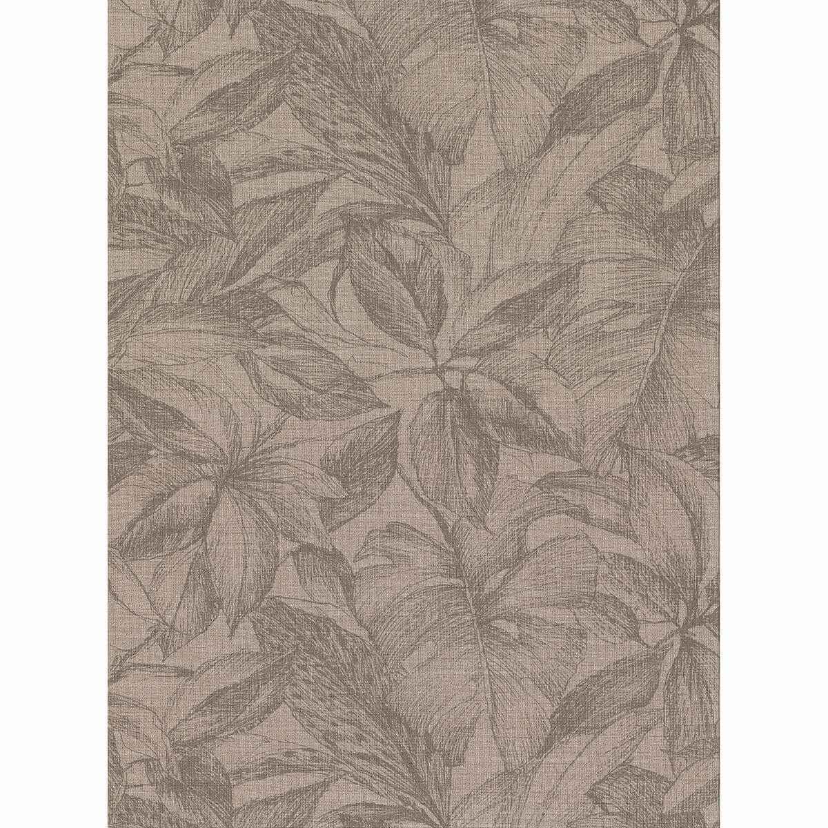 Simone Light Brown Tropical Wallpaper - York Wallcoverings - 2910-2744 - York Wallcoverings Wallpaper