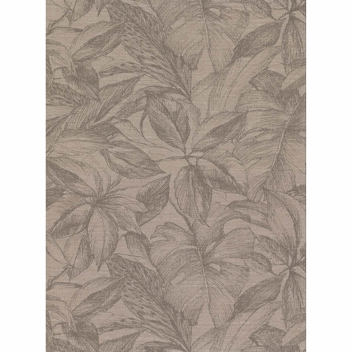 simone-light-brown-tropical-wallpaper-york-wallcoverings-2910-2744 - York Wallcoverings Wallpaper