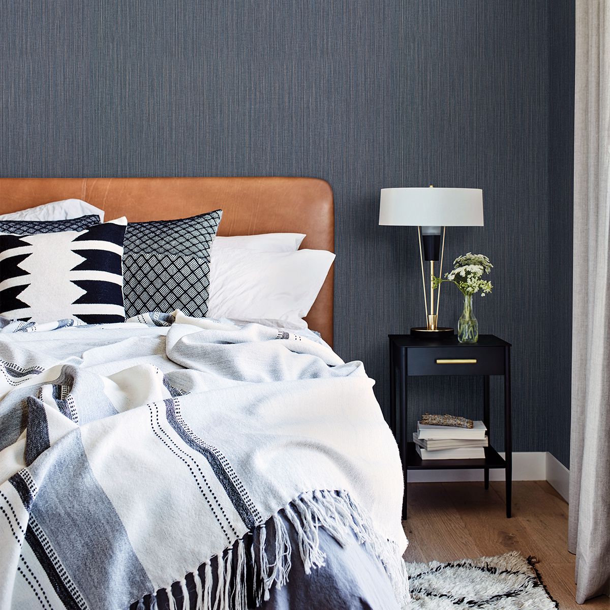 derrie-denim-distressed-texture-wallpaper-york-wallcoverings-2910-6019 - York Wallcoverings Wallpaper