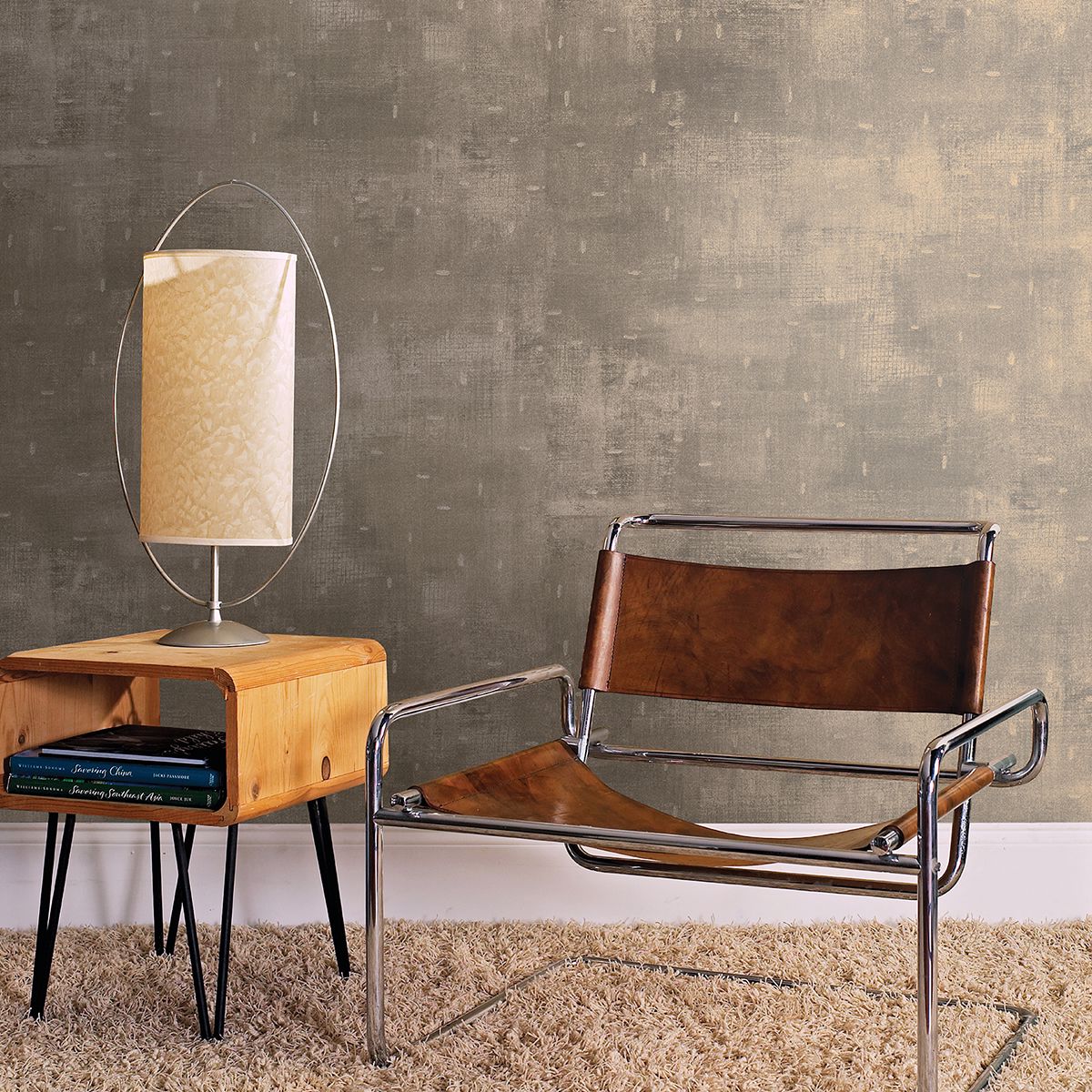 portia-gold-distressed-texture-wallpaper-york-wallcoverings-2927-10303 - York Wallcoverings Wallpaper