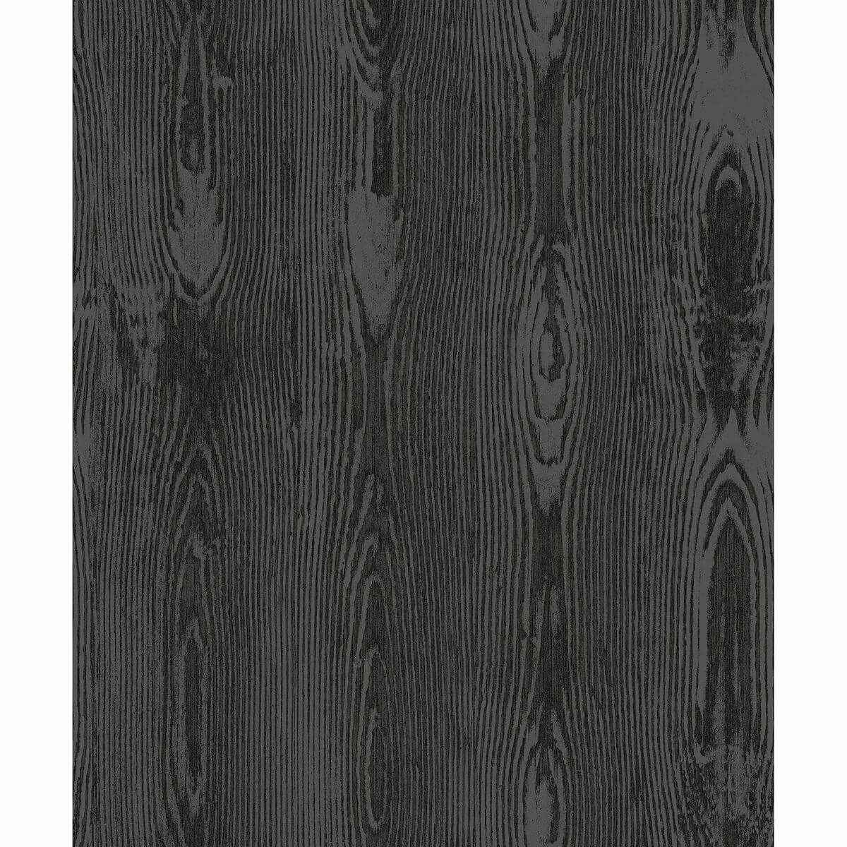 Jaxson Metallic Faux Wood Wallpaper - York Wallcoverings - SDM2010 - York Wallcoverings Wallpaper