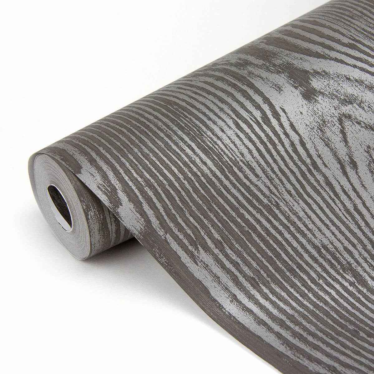 Jaxson Metallic Faux Wood Wallpaper - York Wallcoverings - SDM2010 - York Wallcoverings Wallpaper