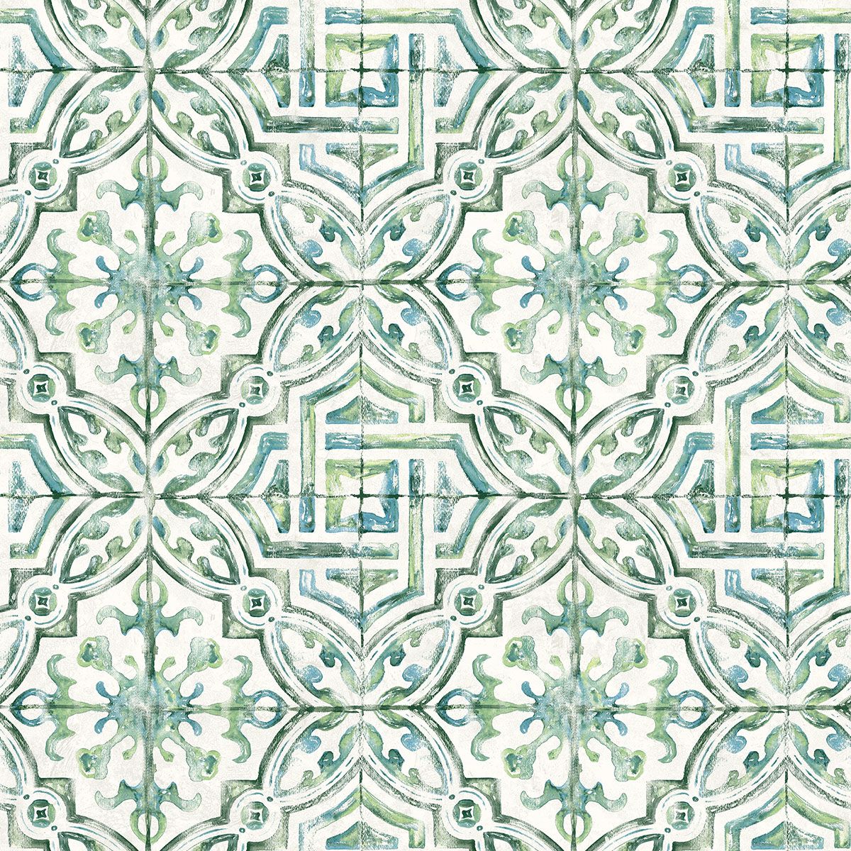 Sonoma Green Beach Tile Wallpaper - York Wallcoverings - 3120-12338 - York Wallcoverings Wallpaper