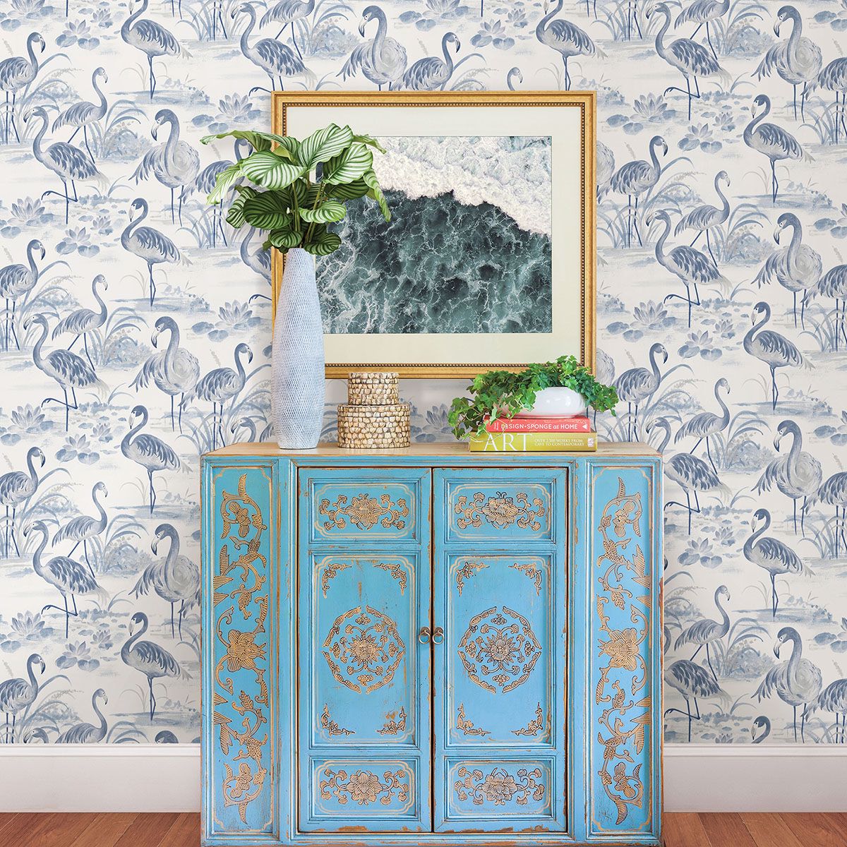 everglades-blue-flamingos-wallpaper-york-wallcoverings-3120-13602