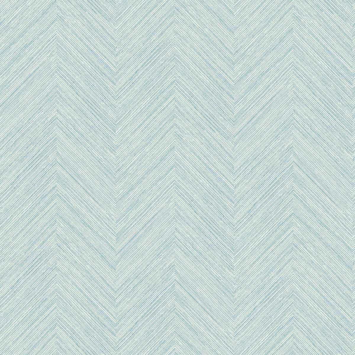 caladesi-teal-faux-linen-wallpaper-york-wallcoverings-3120-13672 - York Wallcoverings Wallpaper