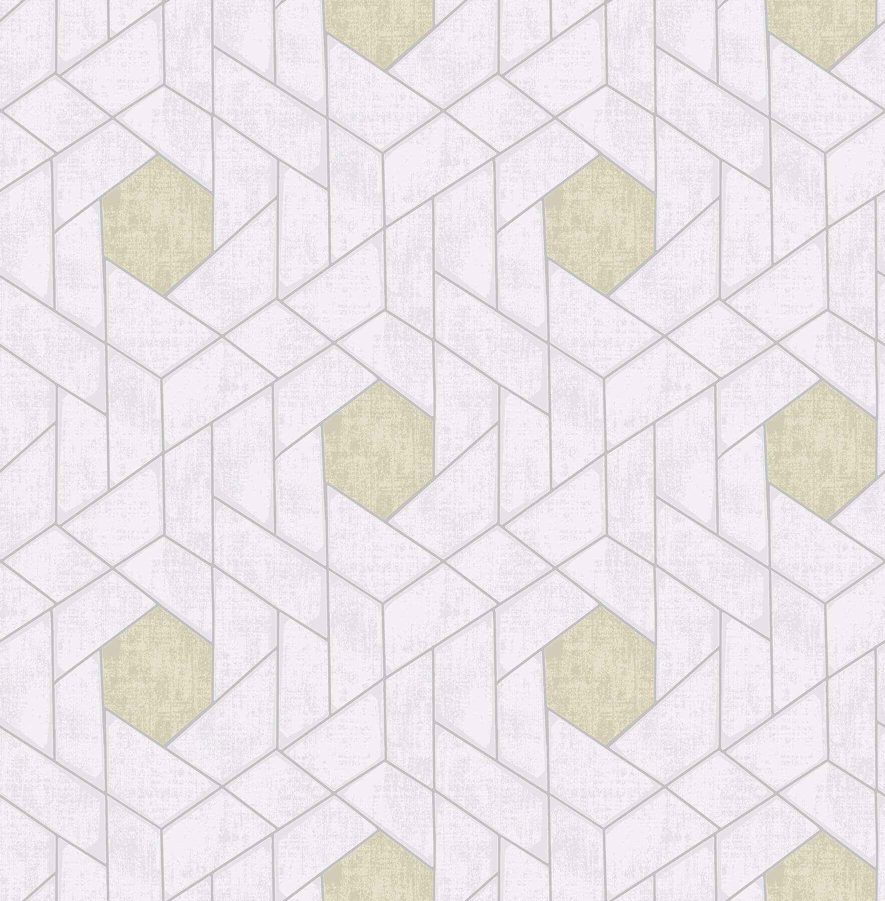 granada-silver-geometric-wallpaper-york-wallcoverings-2964-25901 - York Wallcoverings Wallpaper