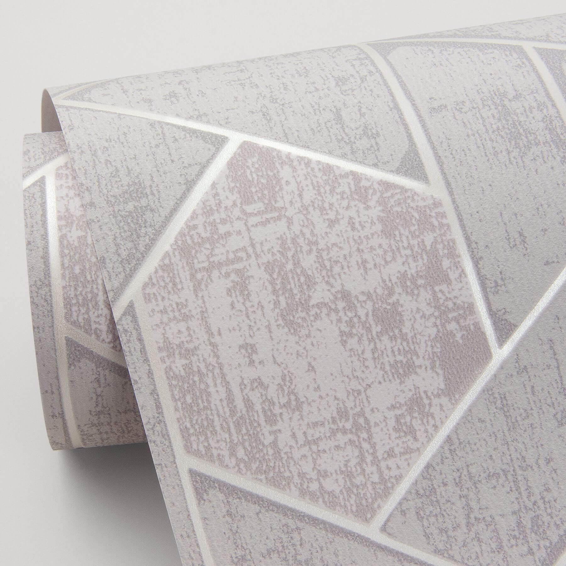 granada-light-grey-grey-geometric-wallpaper-york-wallcoverings-2964-25902 - York Wallcoverings Wallpaper