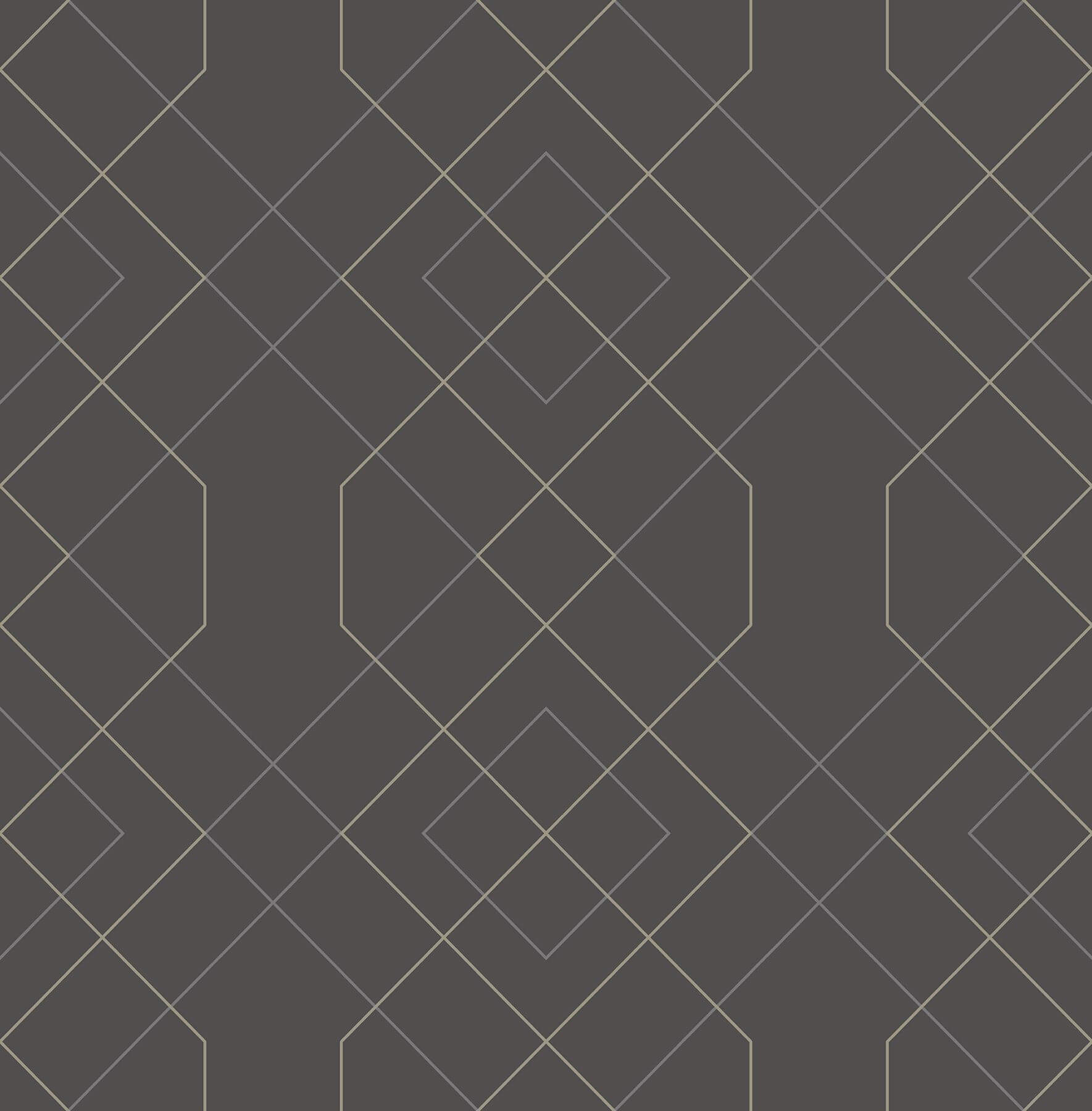 ballard-grey-geometric-wallpaper-york-wallcoverings-2964-25912 - York Wallcoverings Wallpaper