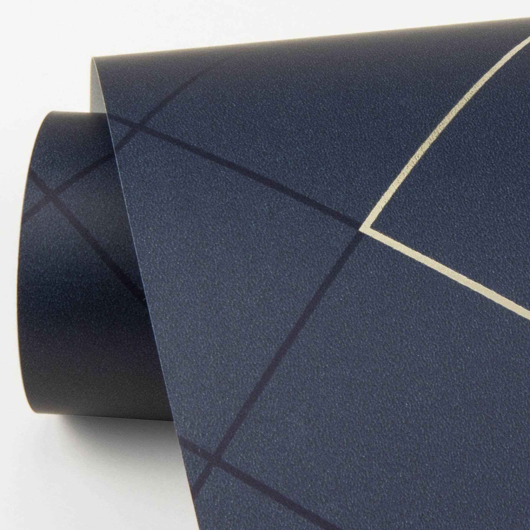 ballard-indigo-geometric-wallpaper-york-wallcoverings-2964-25913 - York Wallcoverings Wallpaper