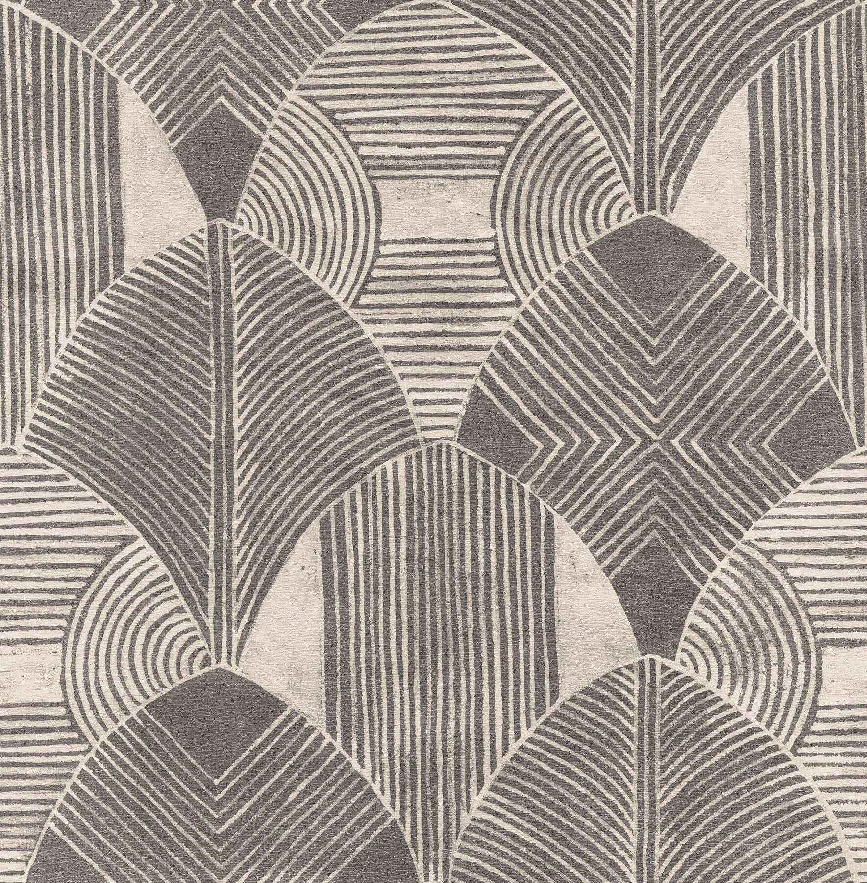 westport-charcoal-geometric-wallpaper-york-wallcoverings-2964-25928 - York Wallcoverings Wallpaper