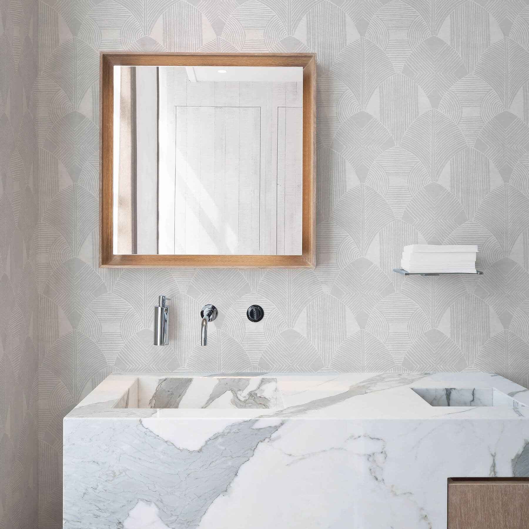 westport-dove-geometric-wallpaper-york-wallcoverings-2964-25930 - York Wallcoverings Wallpaper