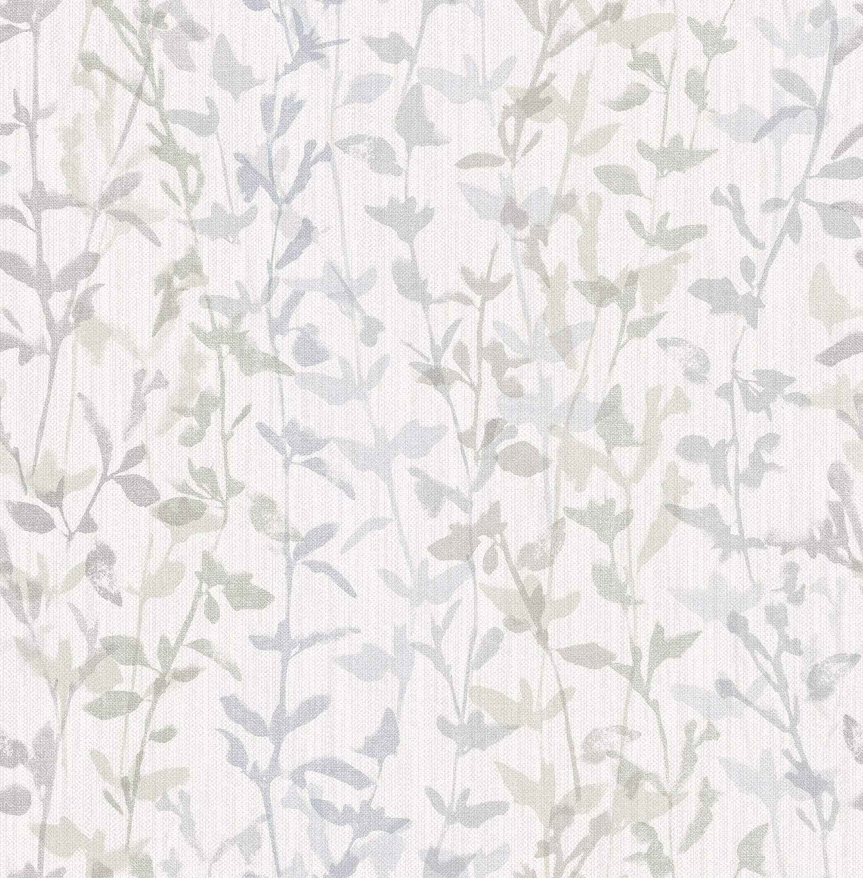 thea-grey-floral-trail-wallpaper-york-wallcoverings-2964-25935 - York Wallcoverings Wallpaper