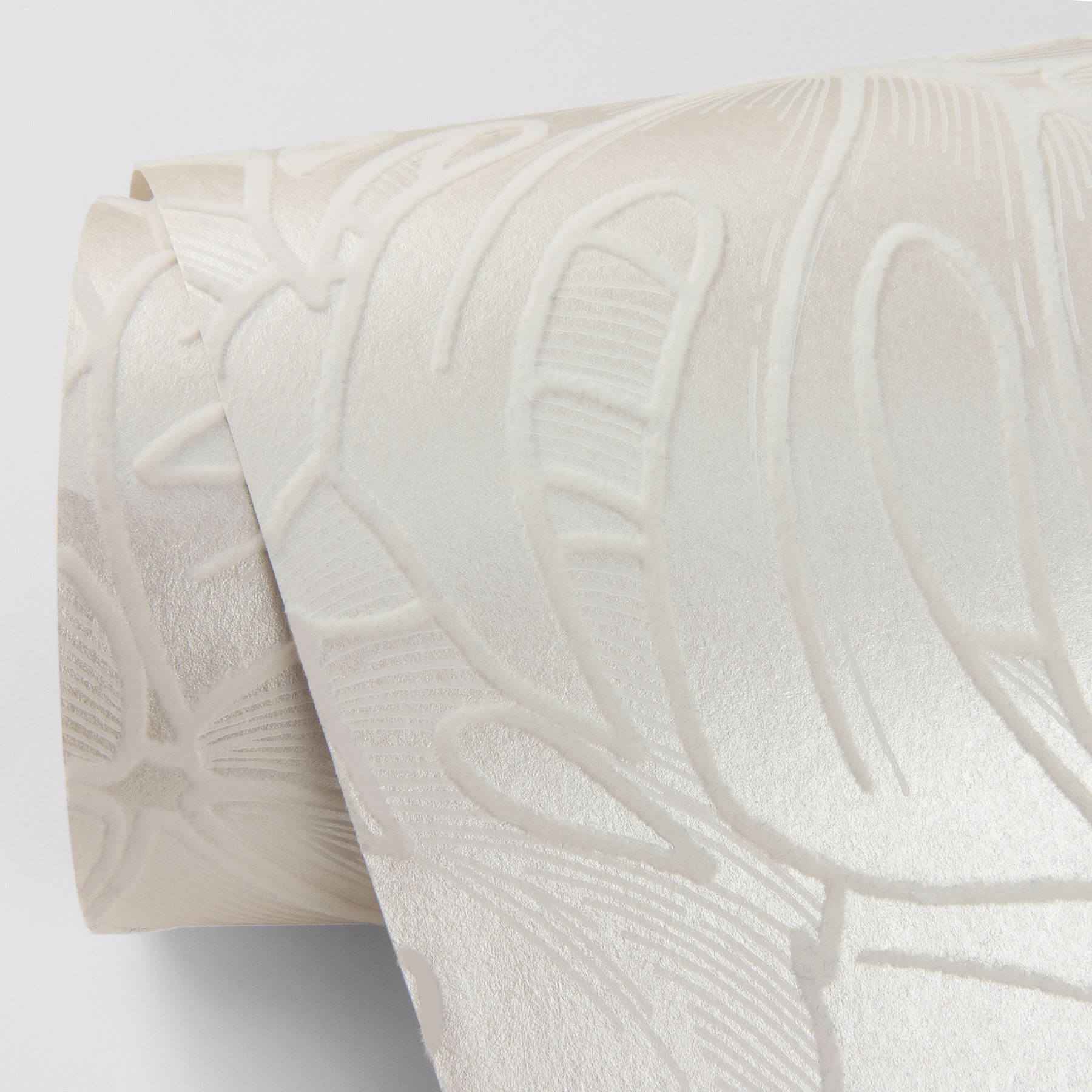 balboa-white-botanical-wallpaper-york-wallcoverings-2964-87340 - York Wallcoverings Wallpaper
