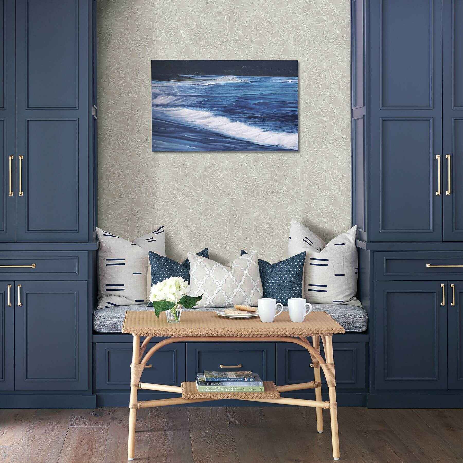 balboa-white-botanical-wallpaper-york-wallcoverings-2964-87340 - York Wallcoverings Wallpaper
