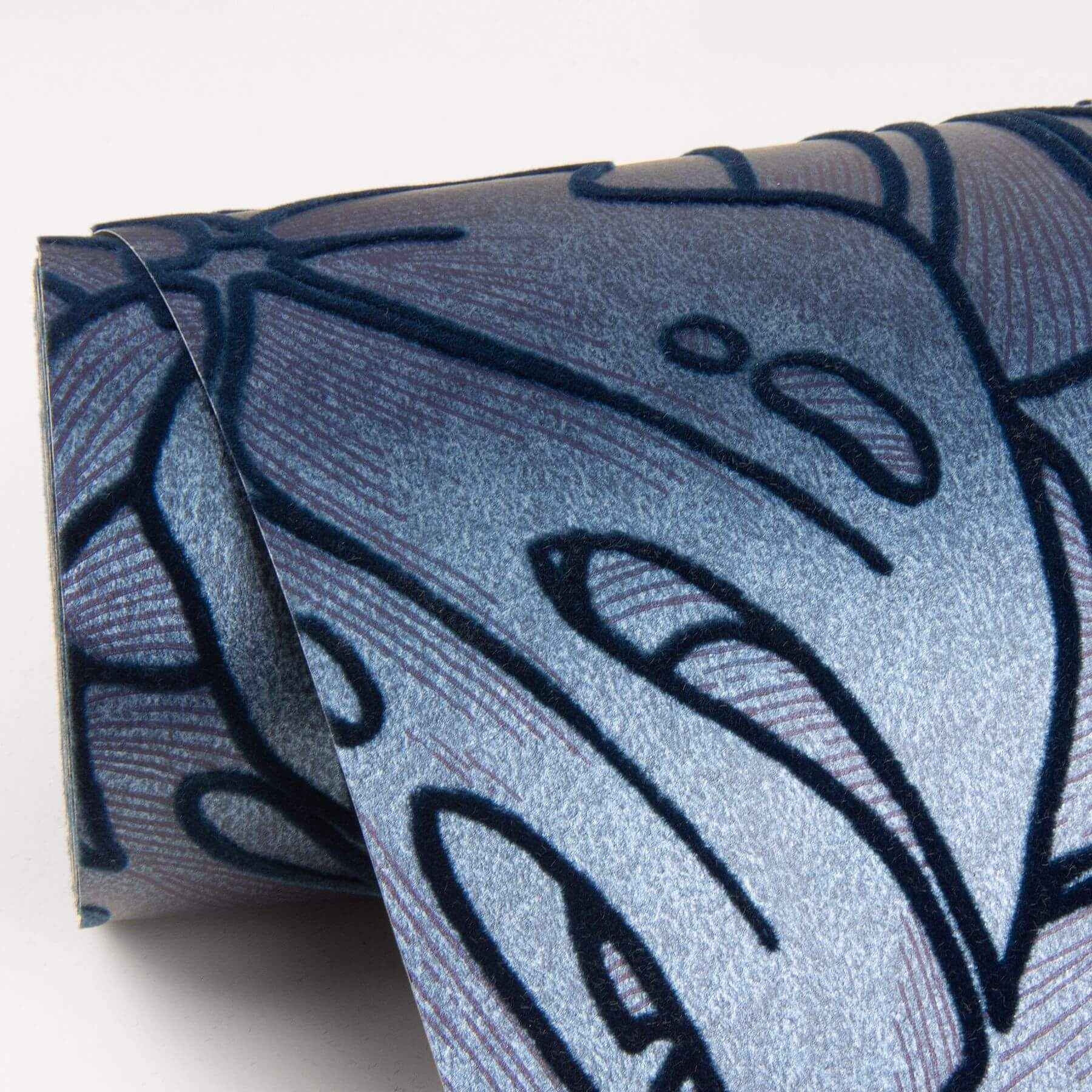 balboa-indigo-botanical-wallpaper-york-wallcoverings-2964-87342 - York Wallcoverings Wallpaper