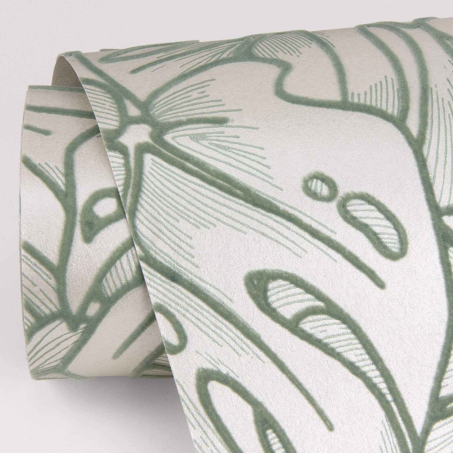 balboa-olive-botanical-wallpaper-york-wallcoverings-2964-87343 - York Wallcoverings Wallpaper