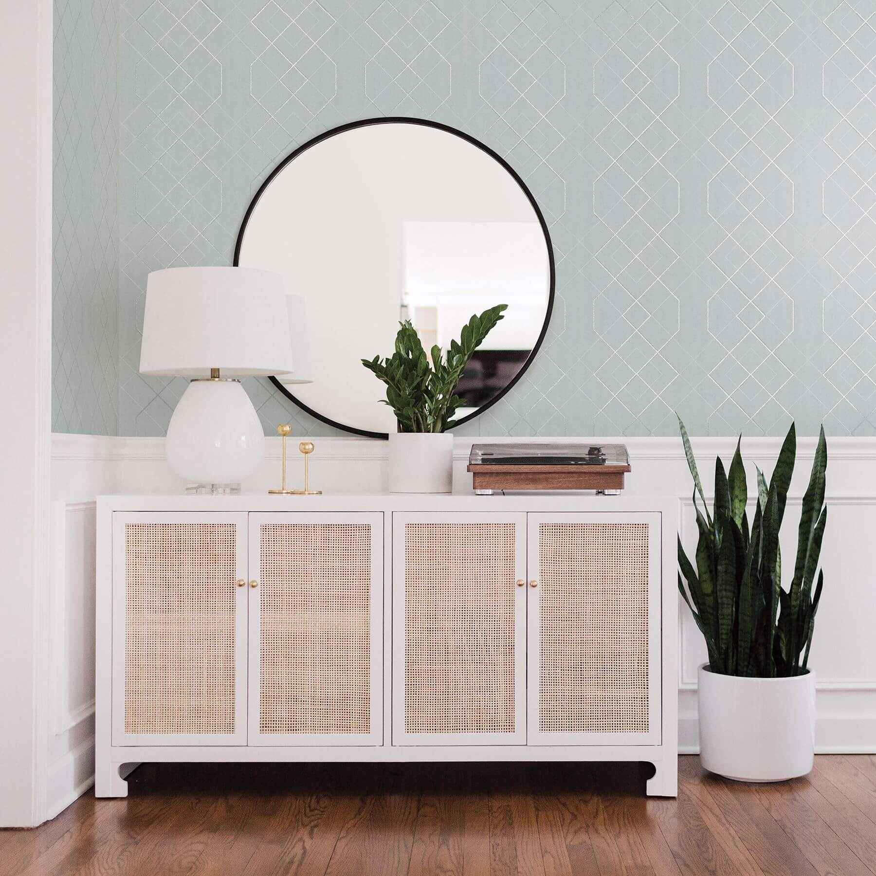 ballard-light-blue-geometric-wallpaper-york-wallcoverings-2964-87345 - York Wallcoverings Wallpaper