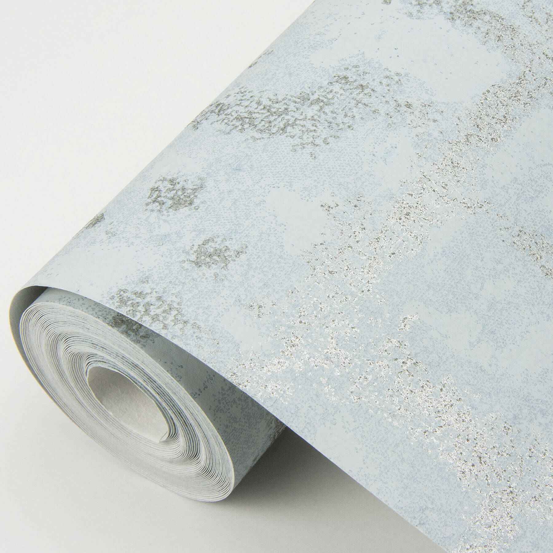 shea-sky-blue-distressed-geometric-wallpaper-york-wallcoverings-2964-87347 - York Wallcoverings Wallpaper