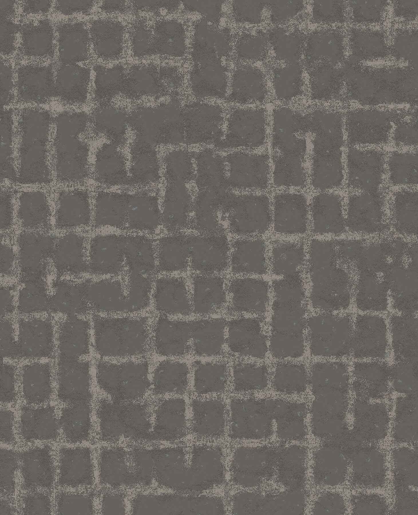 shea-charcoal-distressed-geometric-wallpaper-york-wallcoverings-2964-87349 - York Wallcoverings Wallpaper