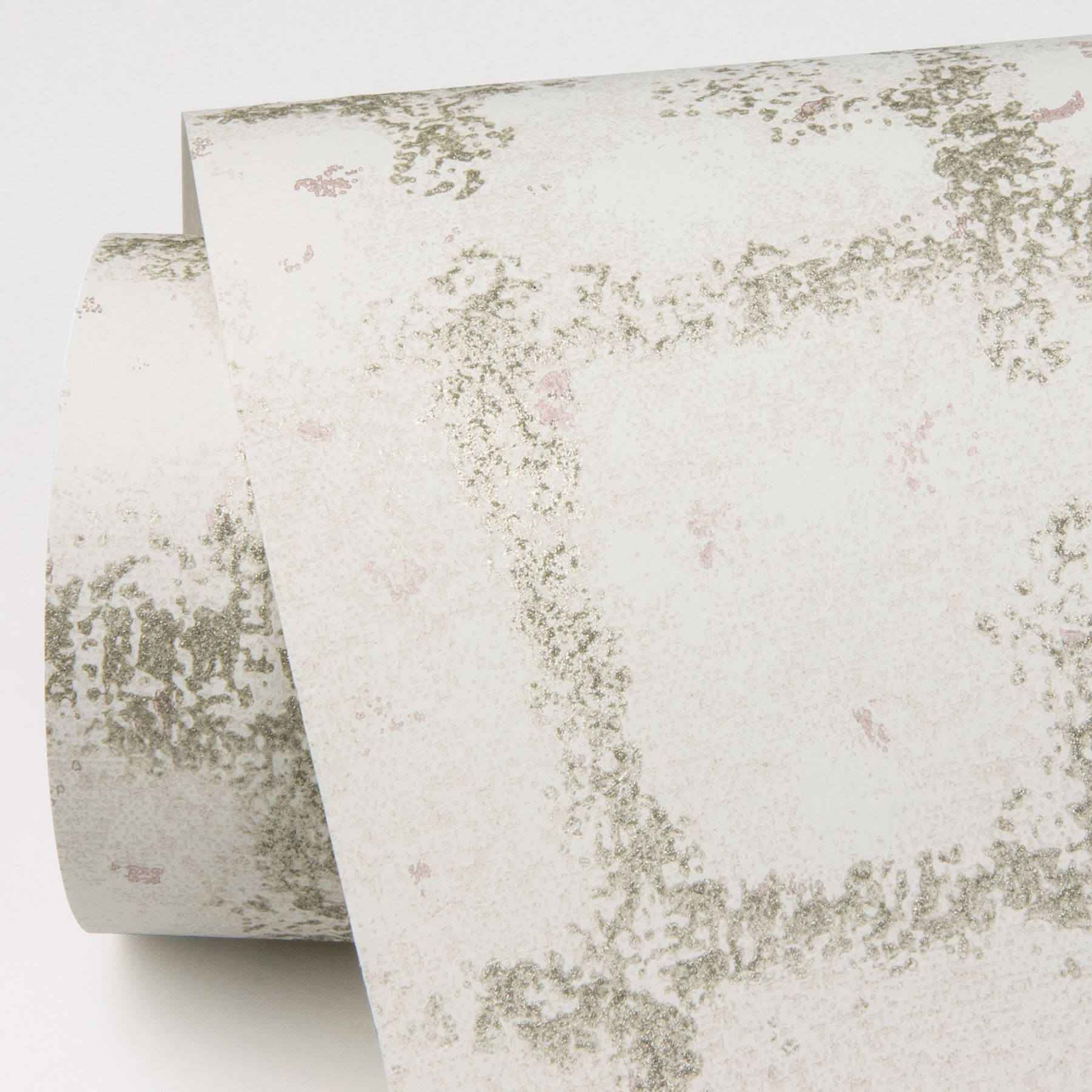 shea-gold-distressed-geometric-wallpaper-york-wallcoverings-2964-87350 - York Wallcoverings Wallpaper