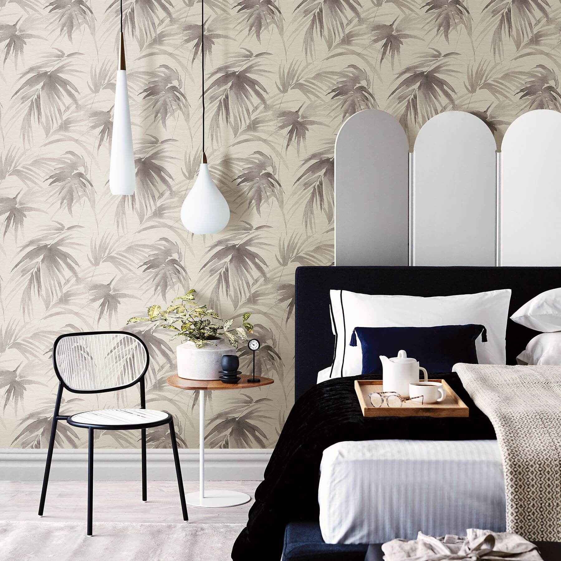 darlana-pewter-grasscloth-wallpaper-york-wallcoverings-2964-87411 - York Wallcoverings Wallpaper