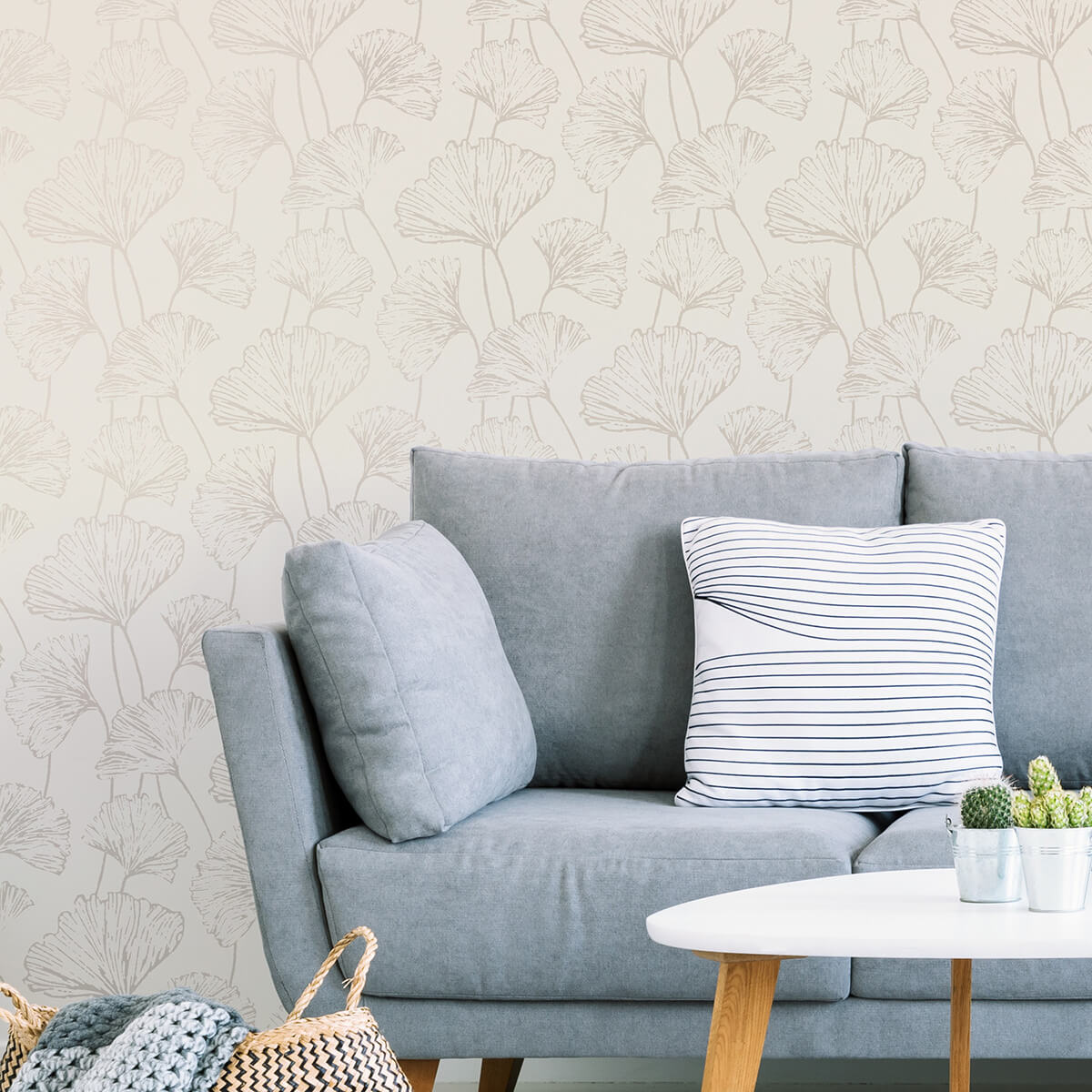 silver-hikarigaoka-peel-and-stick-wallpaper-york-wallcoverings-nus3578 - York Wallcoverings Wallpaper