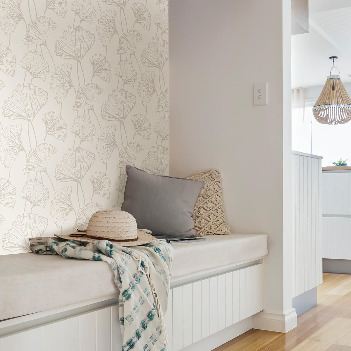 silver-hikarigaoka-peel-and-stick-wallpaper-york-wallcoverings-nus3578 - York Wallcoverings Wallpaper