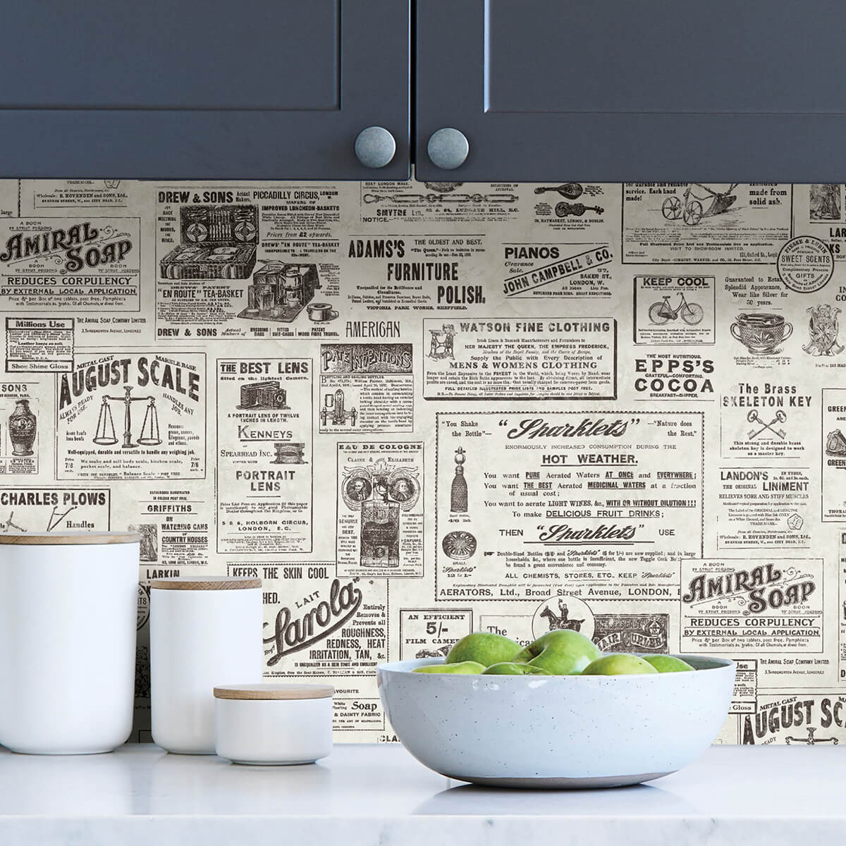 charcoal-published-peel-and-stick-wallpaper-york-wallcoverings-nus3626 - York Wallcoverings Wallpaper