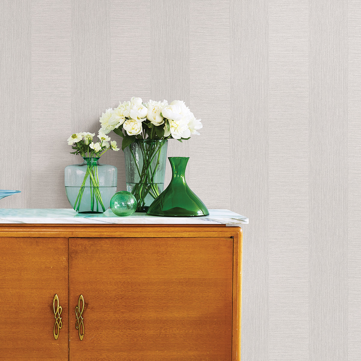intrepid-grey-textured-stripe-wallpaper-york-wallcoverings-2896-25305 - York Wallpaper Wallpaper