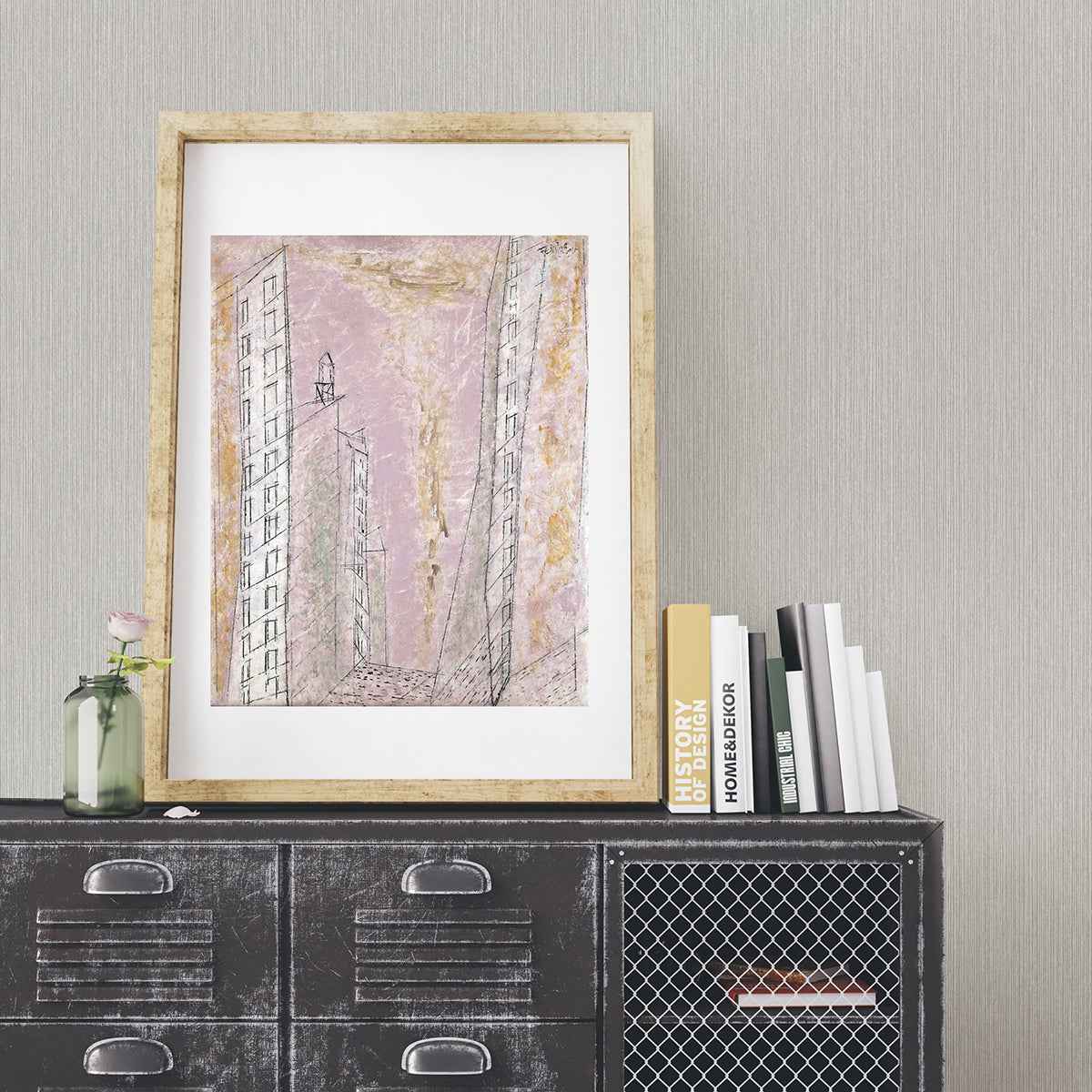 Crewe Grey Vertical Woodgrain Wallpaper - York Wallcoverings - 2896-25338 - York Wallcoverings Wallpaper