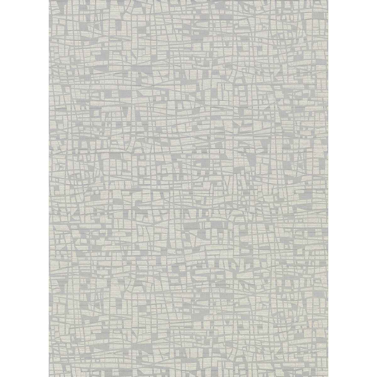 Tiffany Silver Abstract Geometric Wallpaper - York Wallcoverings - 2945-1114 - York Wallcoverings Wallpaper