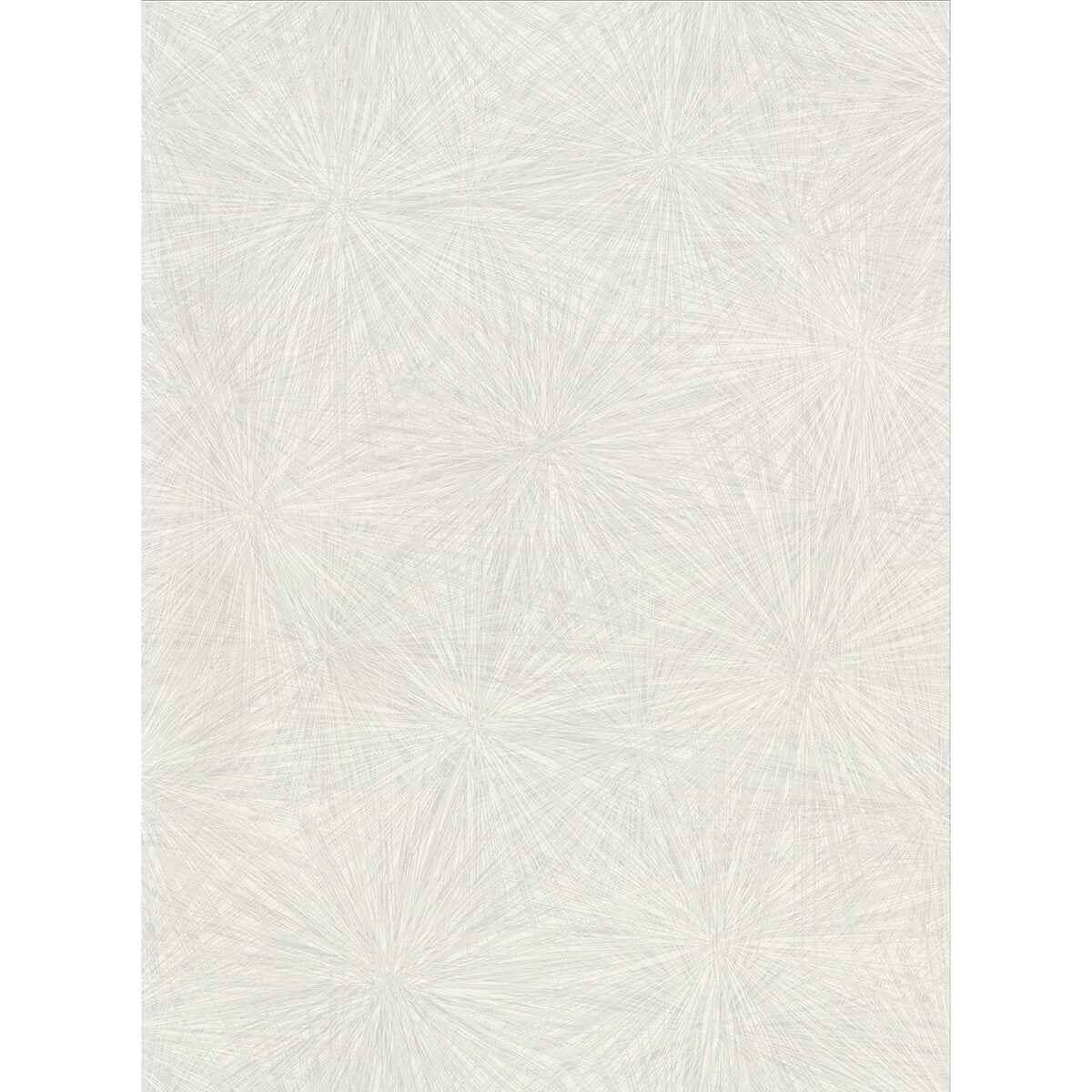 Majestic Silver Starburst Wallpaper - York Wallcoverings - 2945-1122