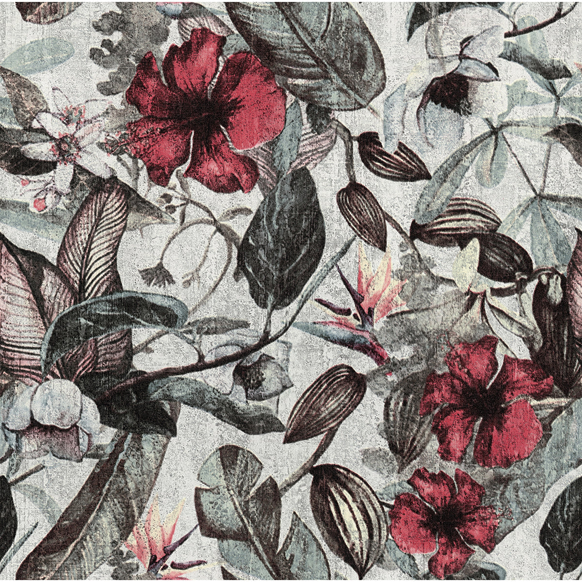 kailano-green-botanical-wallpaper-york-wallcoverings-2979-37216-1 - York Wallcoverings Wallpaper