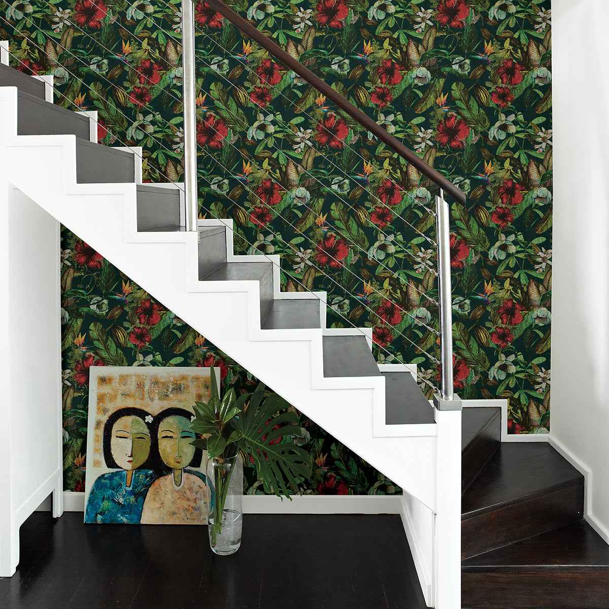 Kailano Multicolor Botanical Wallpaper - York Wallcoverings - 2979-37216-5 - York Wallcoverings Wallpaper