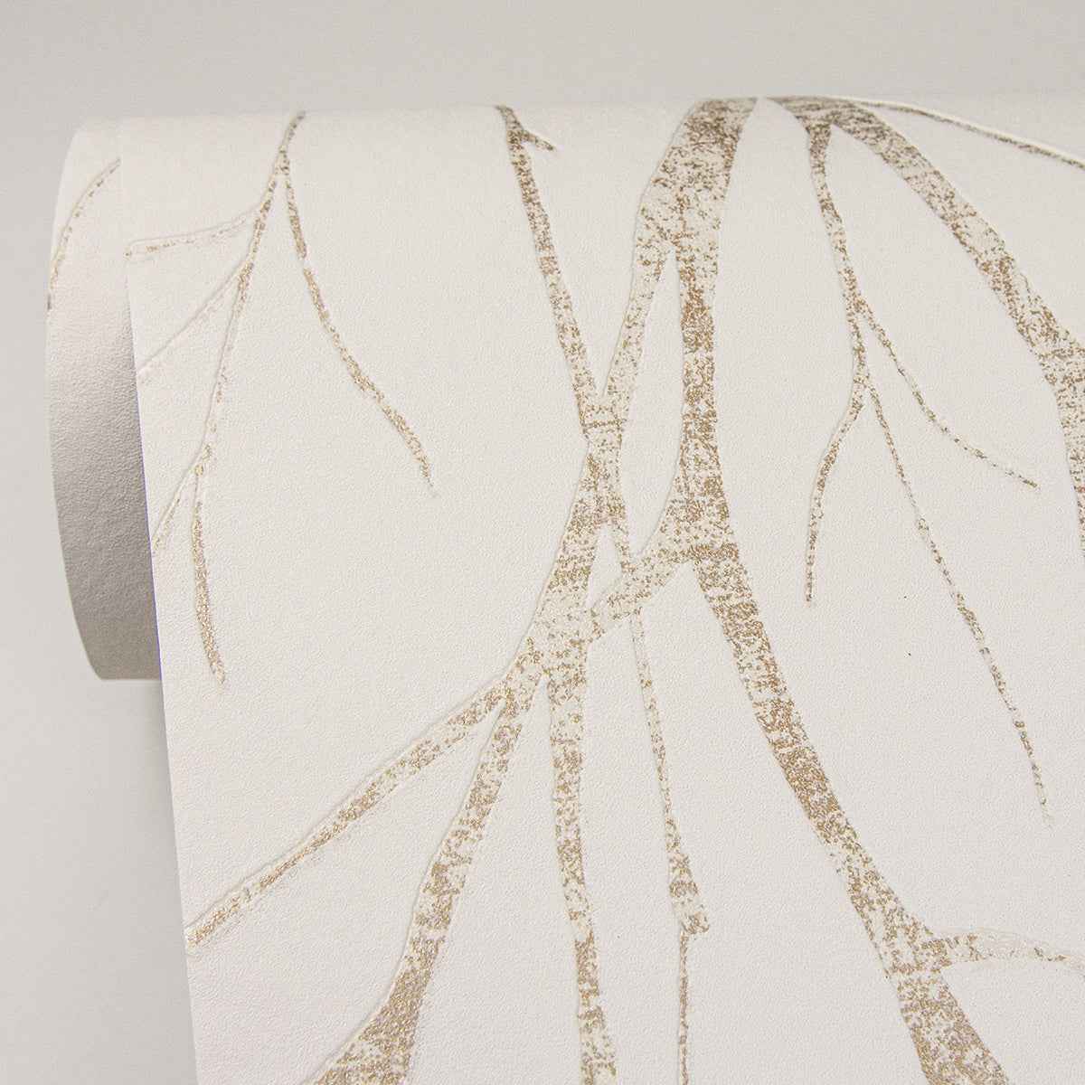 Diani Gold Metallic Tree Wallpaper - York Wallcoverings - 2979-37260-3 - York Wallcoverings Wallpaper