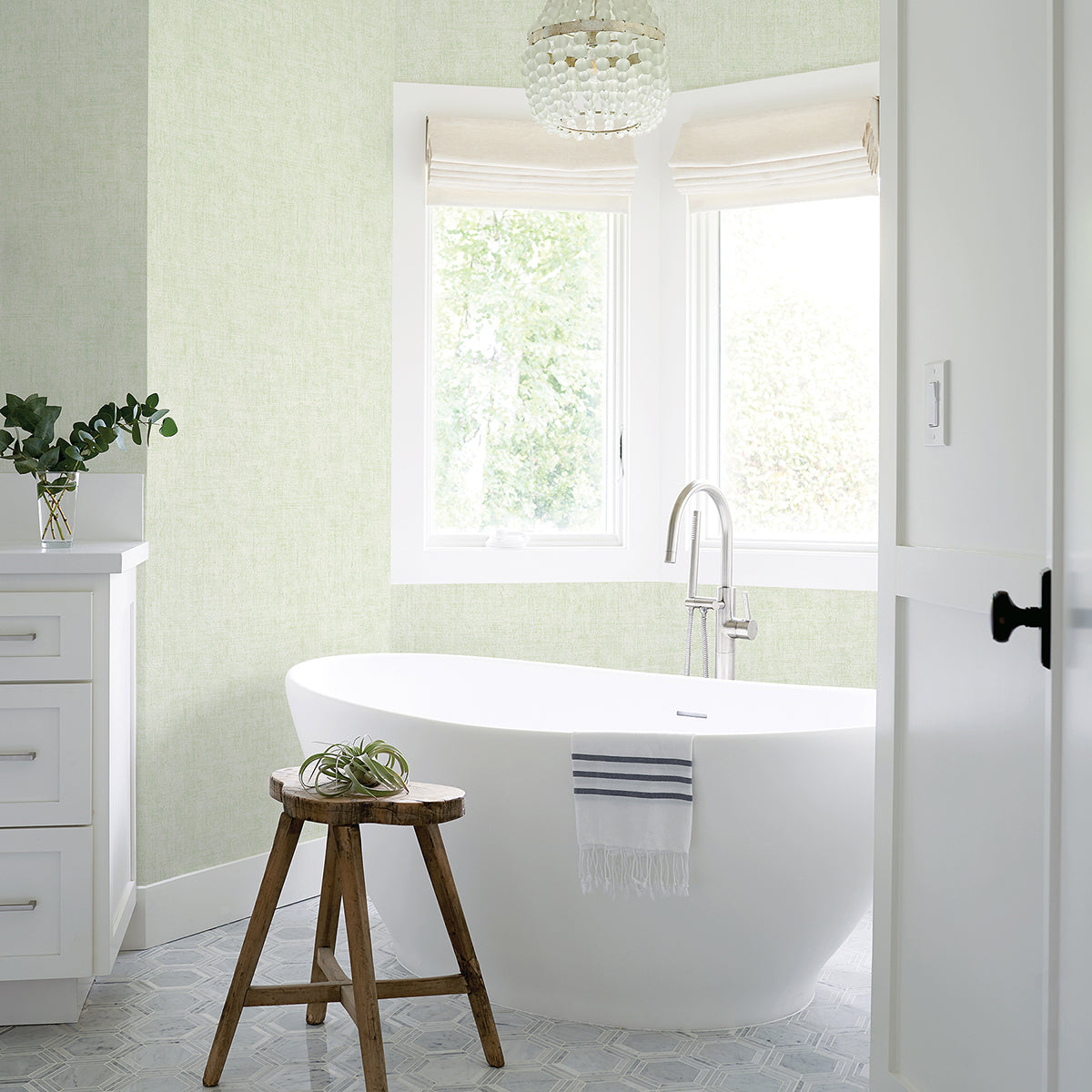 emalia-light-green-texture-wallpaper-york-wallcoverings-2979-37334-2 - York Wallpaper Wallpaper