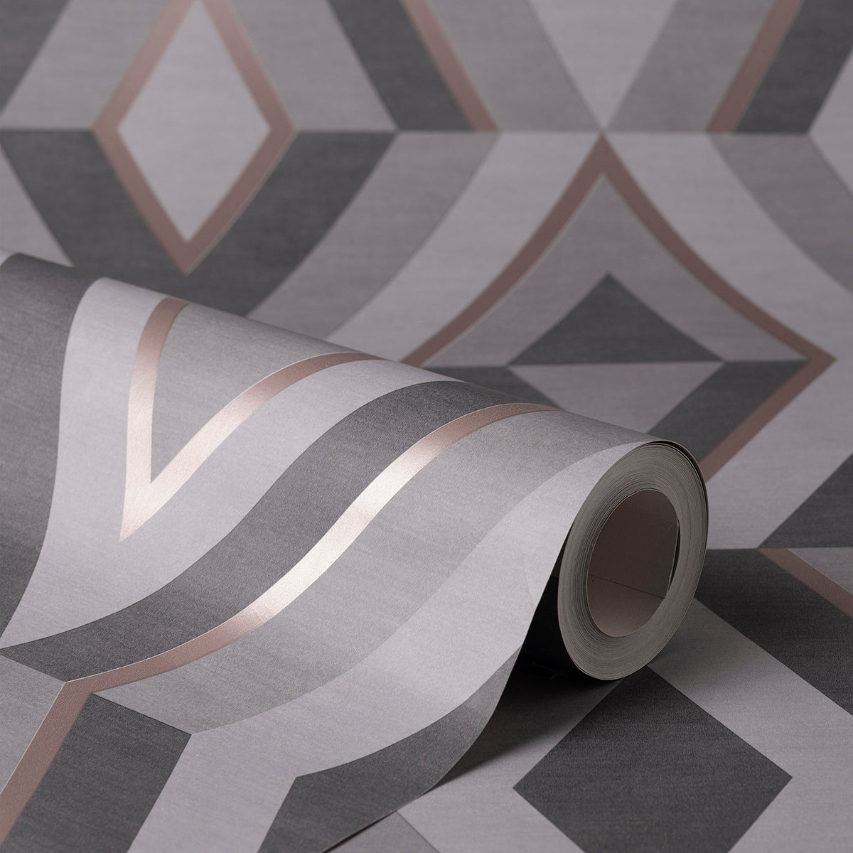 shard-charcoal-geometric-wallpaper-york-wallcoverings-fd42607 - York Wallcoverings Wallpaper