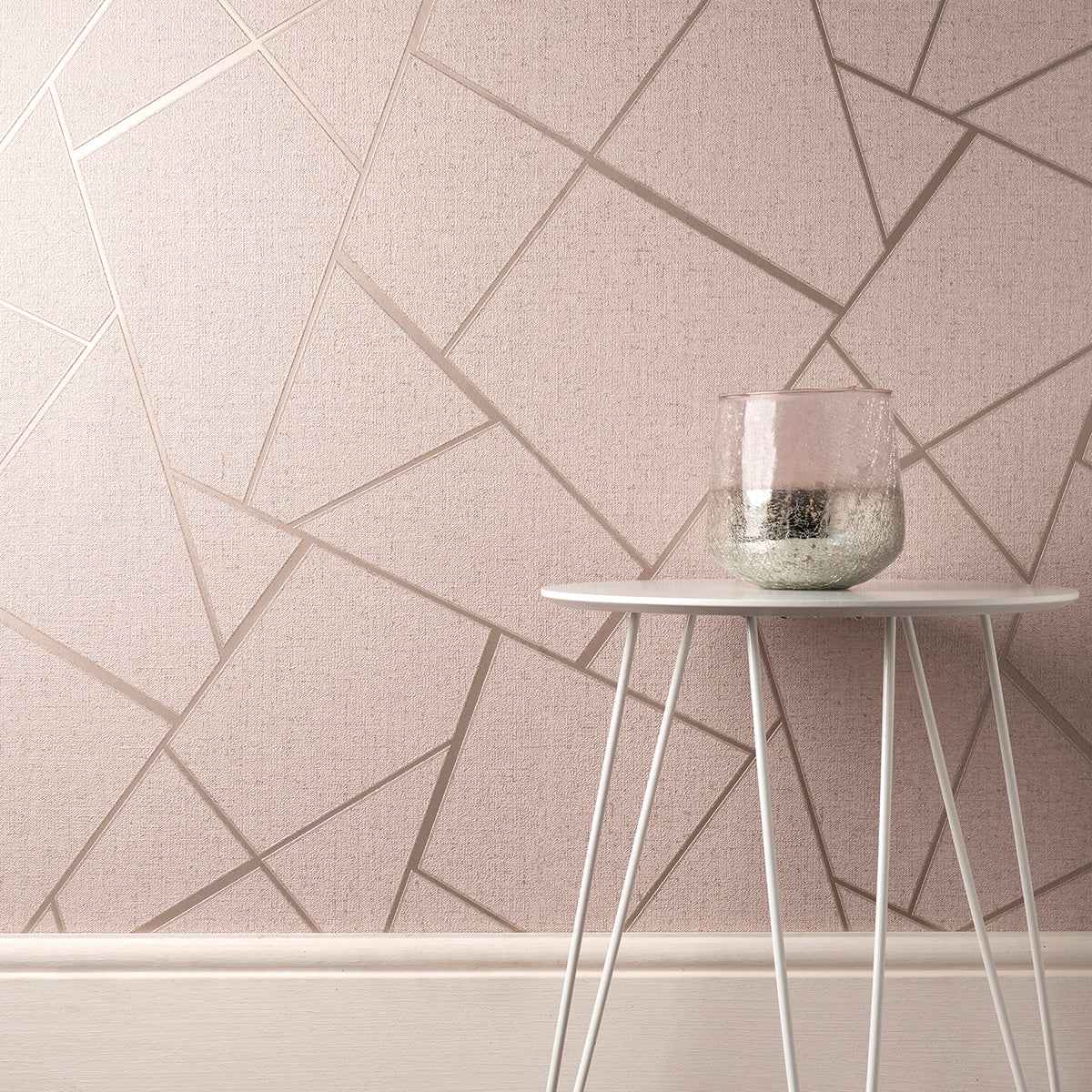Quartz Blush Fractal Wallpaper - York Wallcoverings - FD42682 - York Wallcoverings Wallpaper