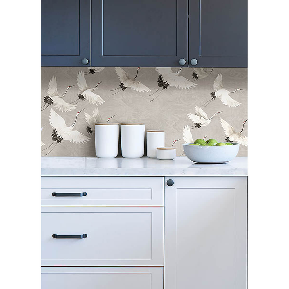 grey-halcyon-peel-and-stick-wallpaper-york-wallcoverings-nus3678 - York Wallcoverings Wallpaper