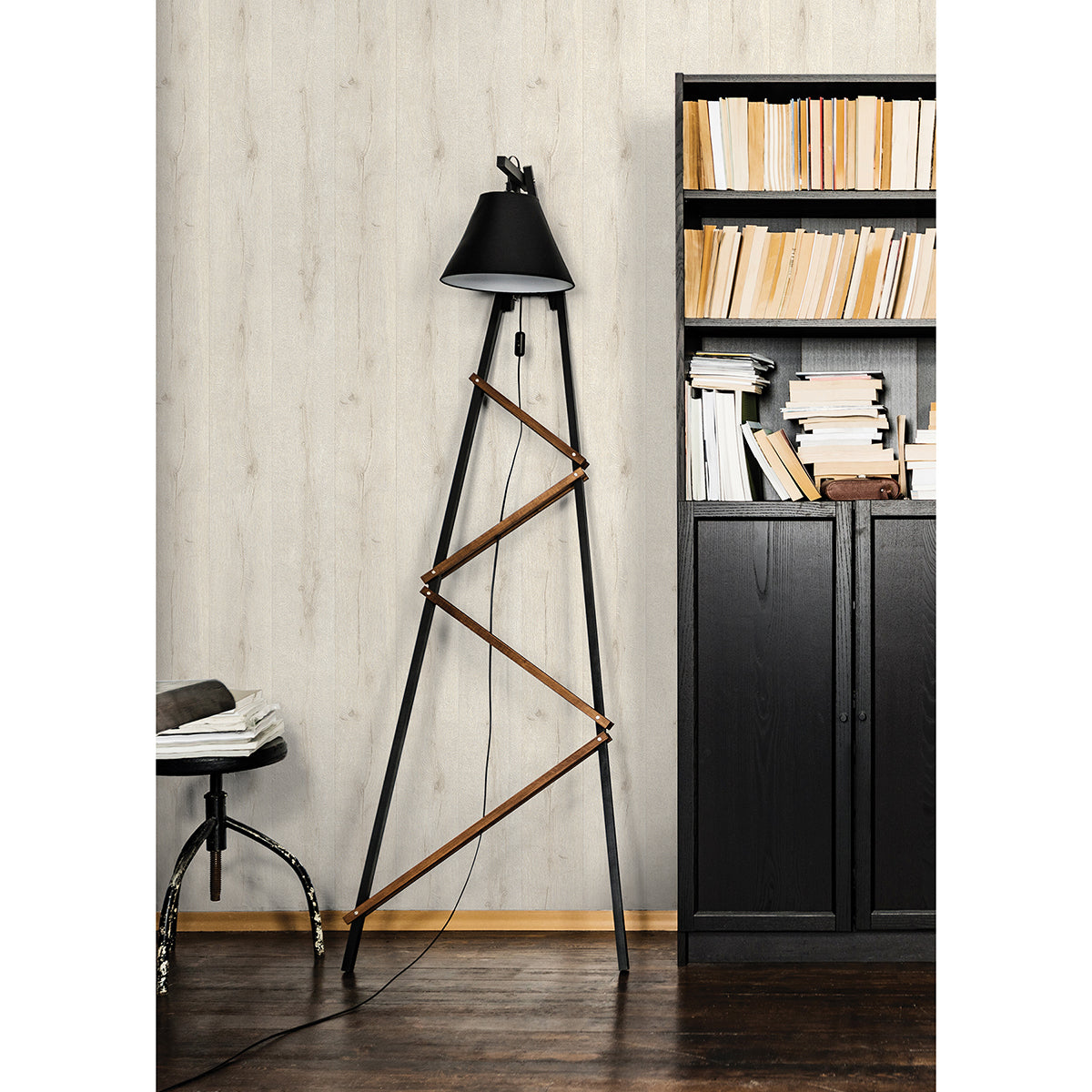 appalacian-cream-wood-planks-wallpaper-york-wallcoverings-4015-514407 - York Wallcoverings Wallpaper