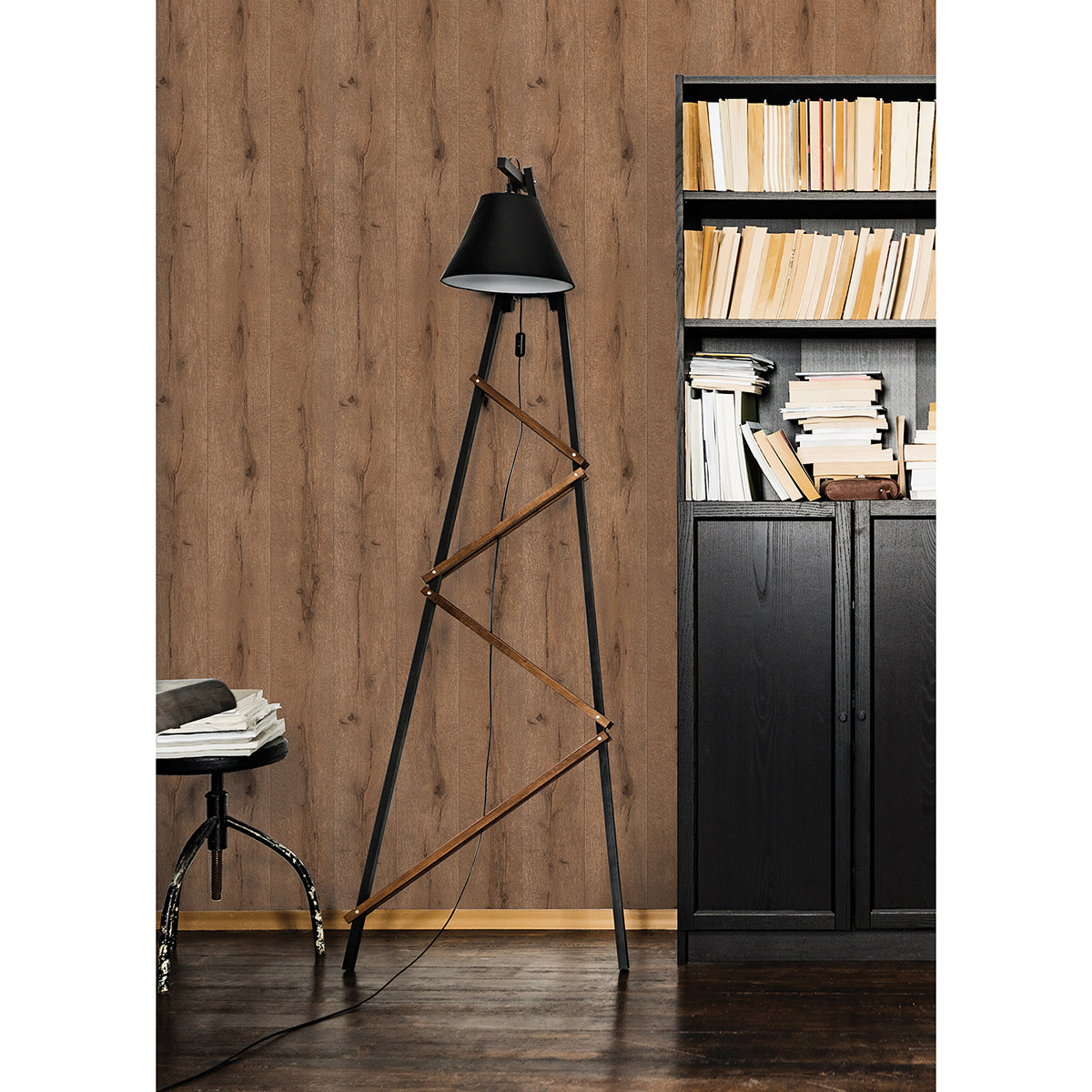 appalacian-brown-wood-planks-wallpaper-york-wallcoverings-4015-514445 - York Wallpaper Wallpaper