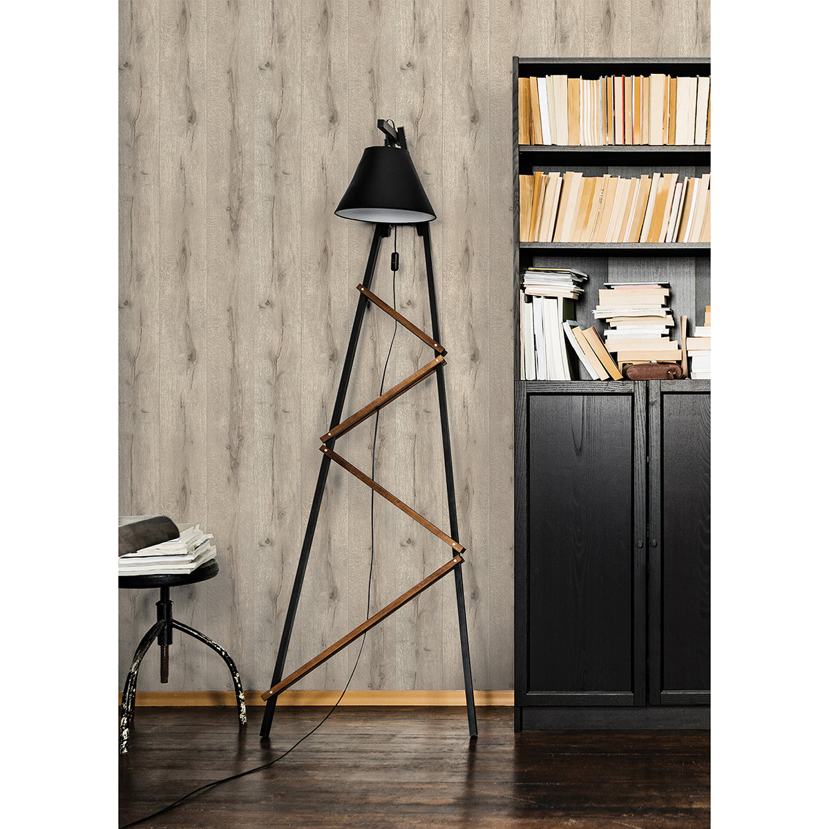 appalacian-taupe-wood-planks-wallpaper-york-wallcoverings-4015-514483 - York Wallpaper Wallpaper