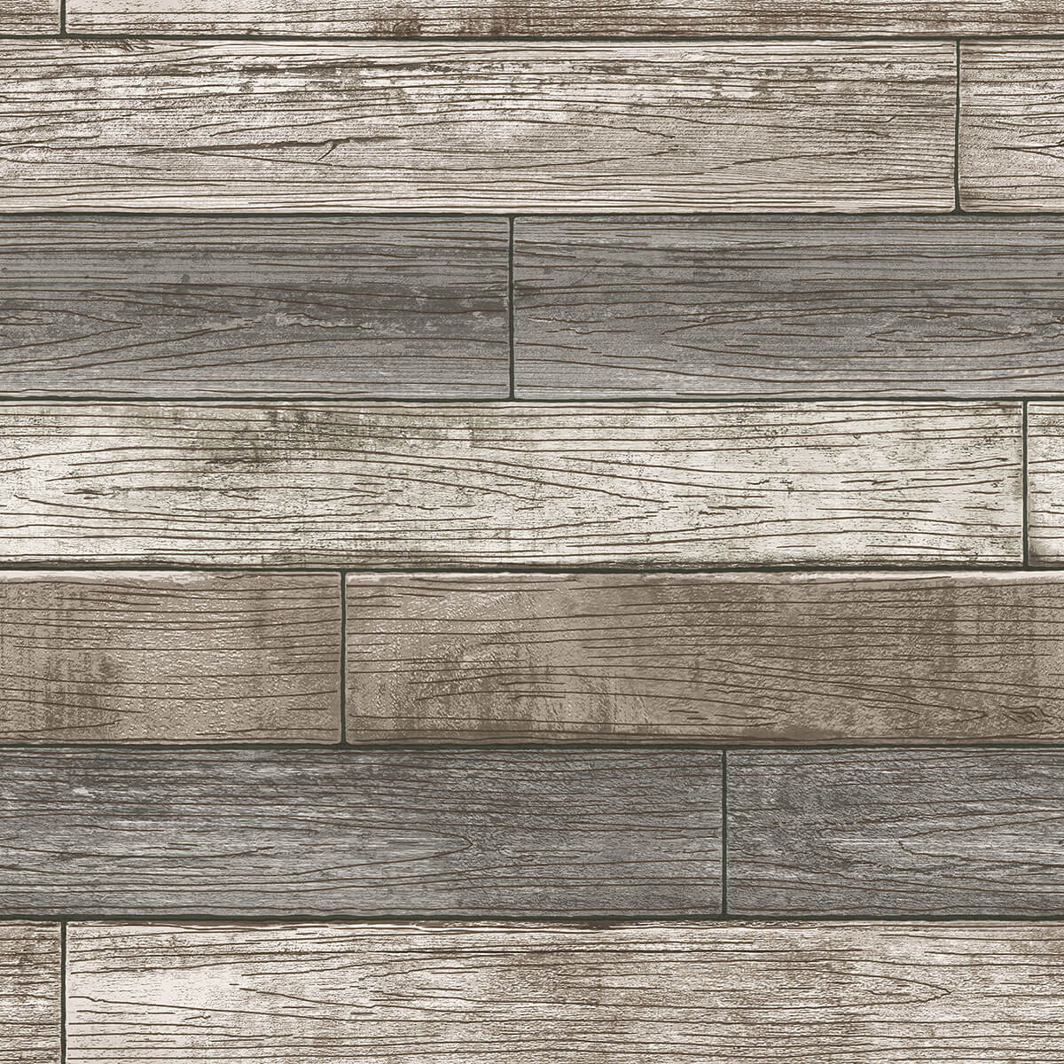 reclaimed-wood-plank-natural-peel-and-stick-wallpaper-york-wallcoverings-nu3130 - York Wallcoverings Wallpaper